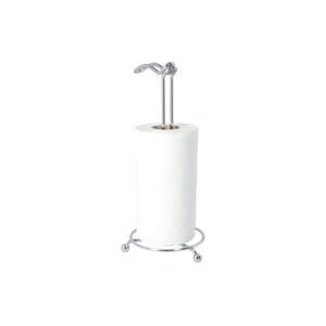 InterDesign Free Standing Paper Towel Holder Silver InterDesign Free Standing Paper Towel Holder Silver